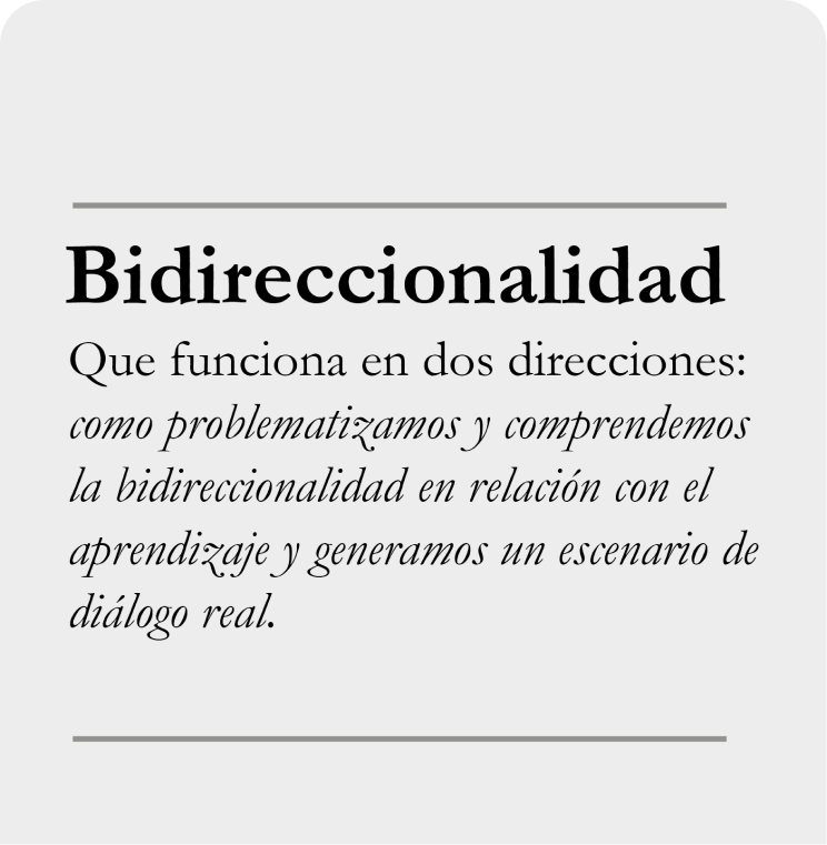 Bidireccionalidad