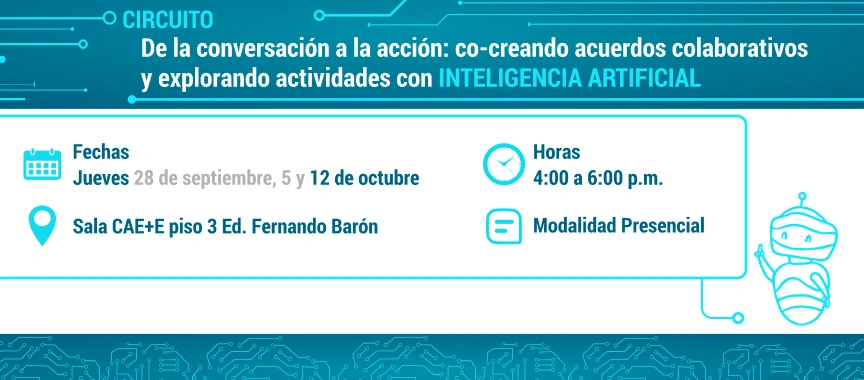 De la conversación a la acción: co-creando acuerdos colaborativos y explorando actividades con inteligencia artificial